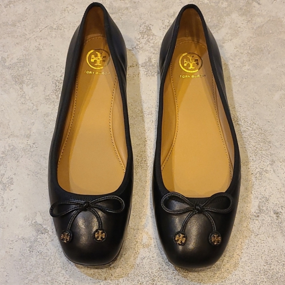 Tory Burch black ballet flats 8